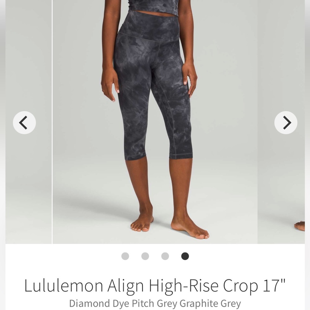 Lululemon Align Leggings 17” new with tag size 6